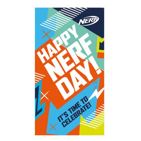 Happy Nerf Day! Nerf Birthday Card £2.10
